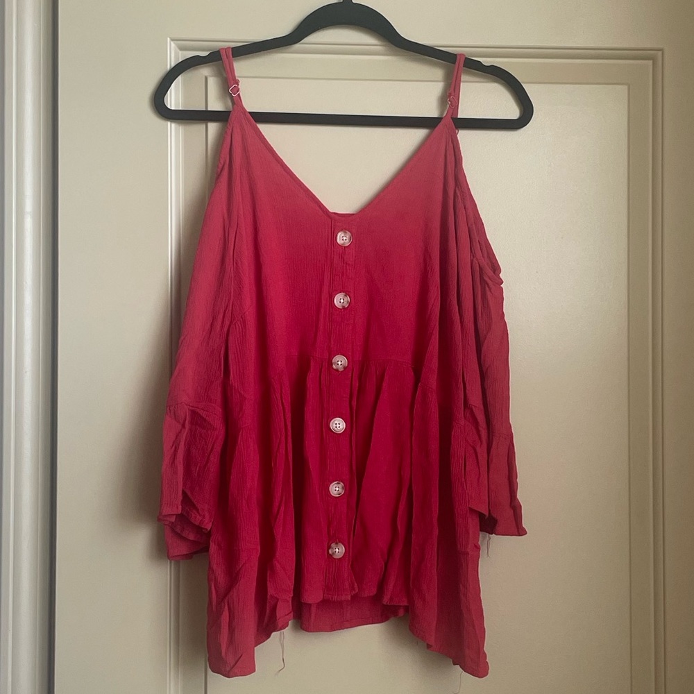 Torrid Cold Shoulder Top